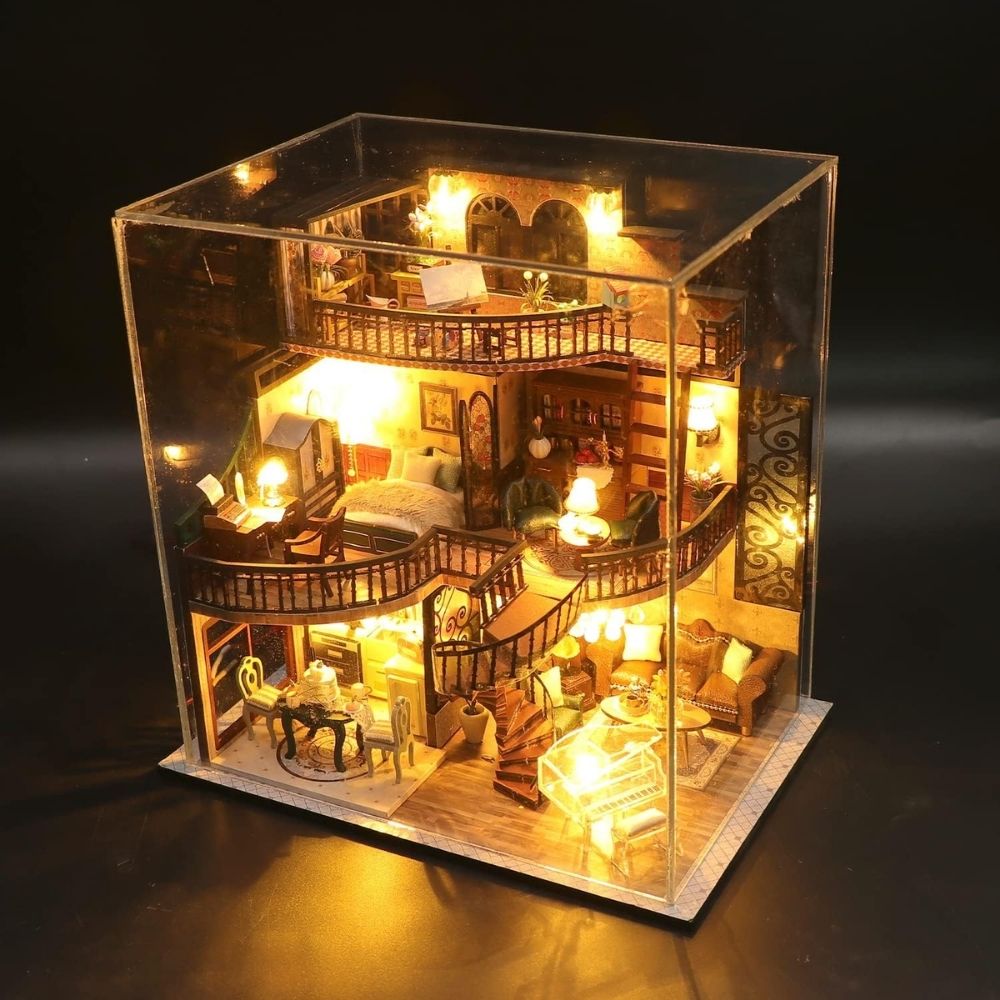 FancyNooks™ Wooden Doll House