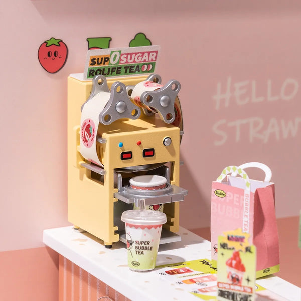 FancyNooks™ Miniature World - Boba Shop