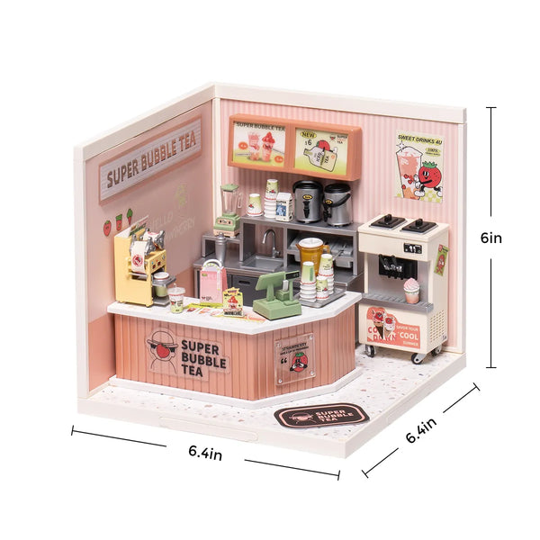 FancyNooks™ Miniature World - Boba Shop