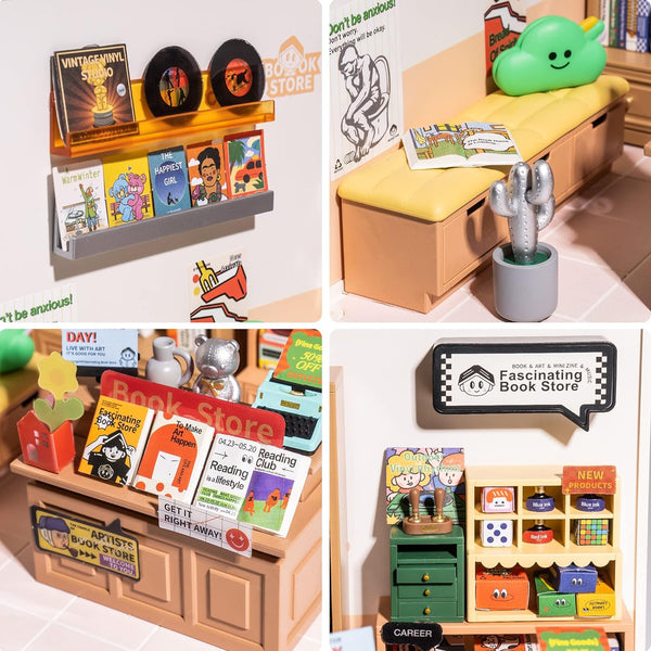 FancyNooks™ Miniature World - Book Shop