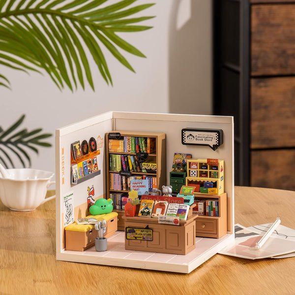 FancyNooks™ Miniature World - Book Shop