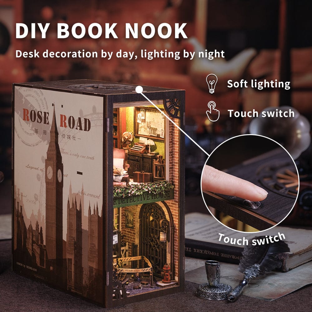 DIY BookNook - Detective House