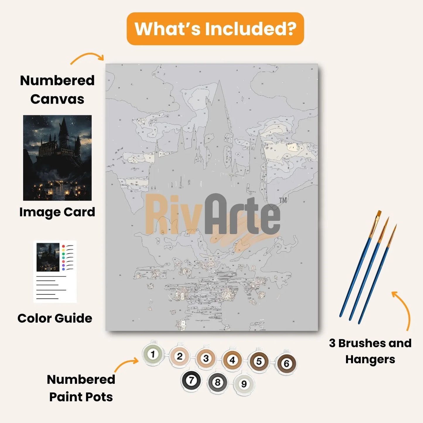 Magical School Painting Kit