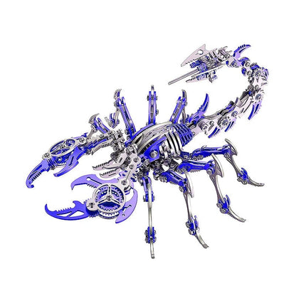 3D Scorpions Metal Puzzle Steampunk Mechanical Insect Model Kit Floatingcity Steel Warcraft Assemble Jhandmade Toy For Adults