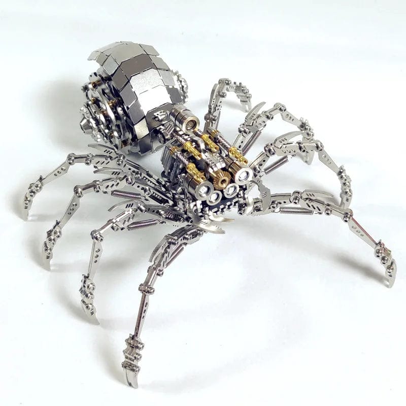 3D Metal Puzzle Animal Spider King Plus Version Model Scorpion Jigsaw DIY Mantis Beast Assembly Kits Toy Children Birthday Gifts