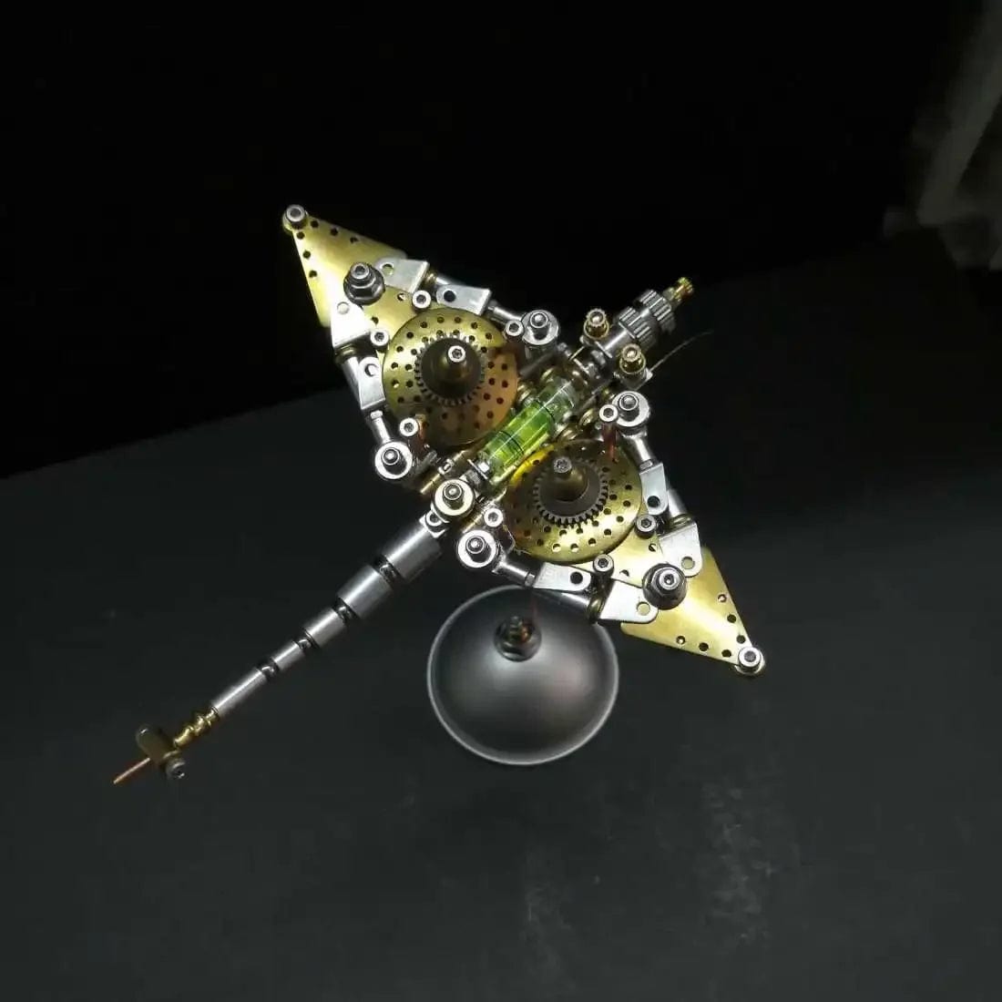 3D Puzzles Manta Rays Metal Devil Fish Model Building Kits Steampunk Mechanical Animals DIY Assembly Toy