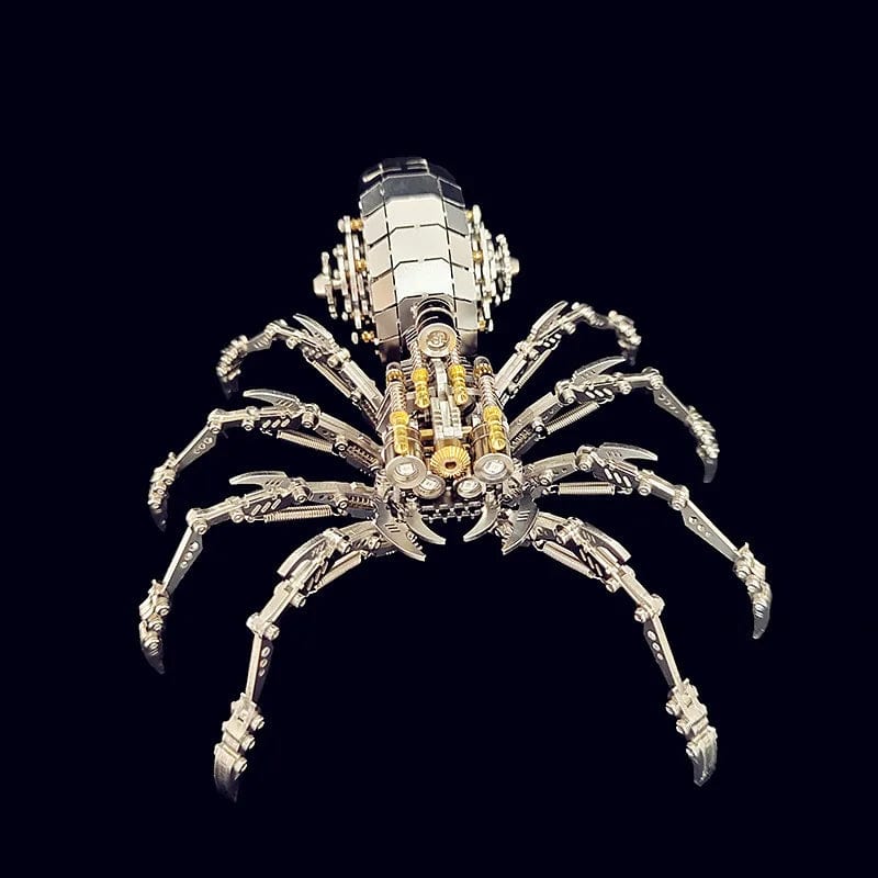 3D Metal Puzzle Animal Spider King Plus Version Model Scorpion Jigsaw DIY Mantis Beast Assembly Kits Toy Children Birthday Gifts