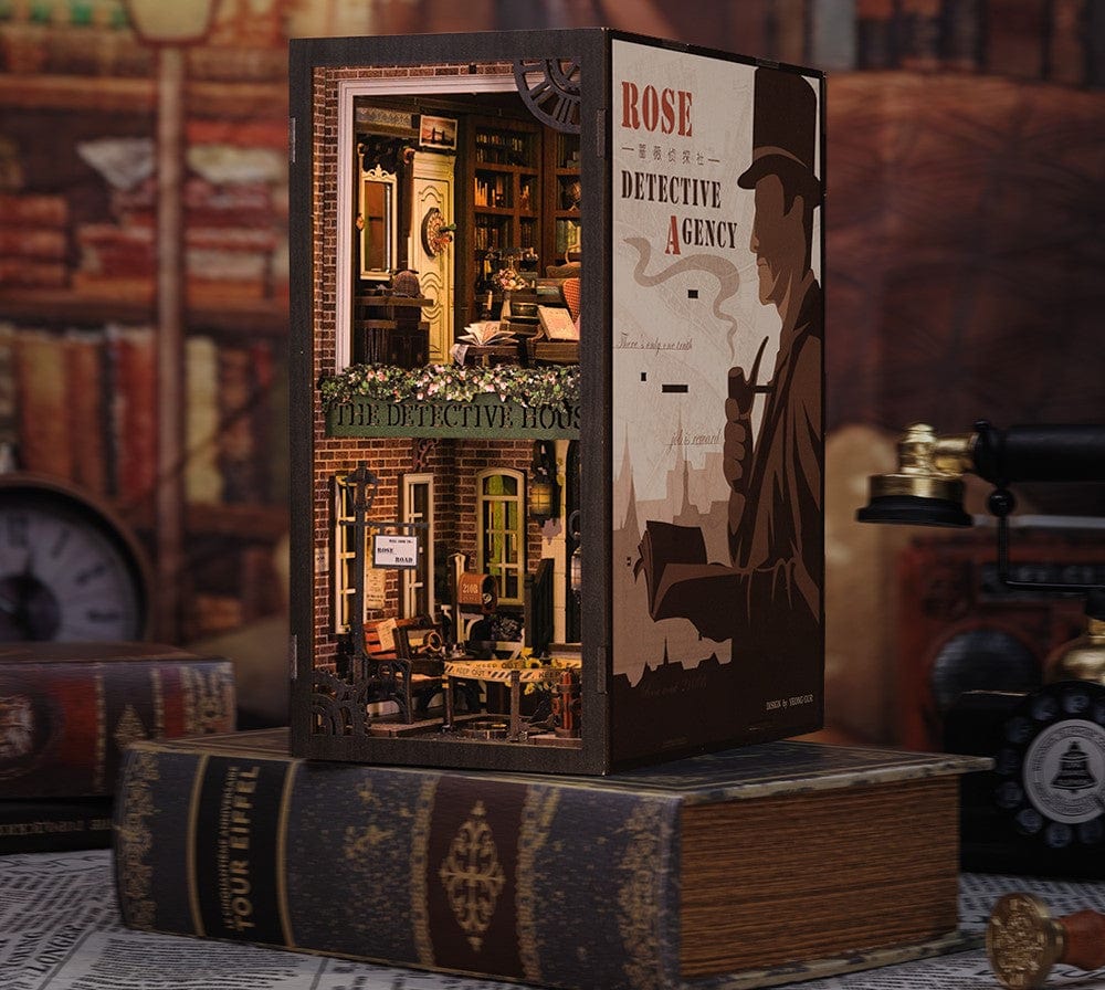 DIY BookNook - Detective House