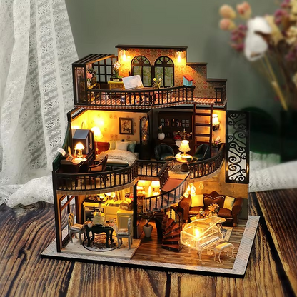 FancyNooks™ Wooden Doll House