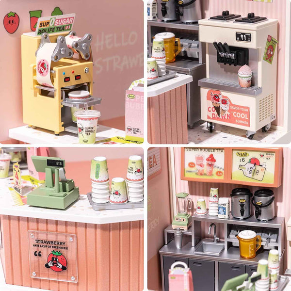 FancyNooks™ Miniature World - Boba Shop