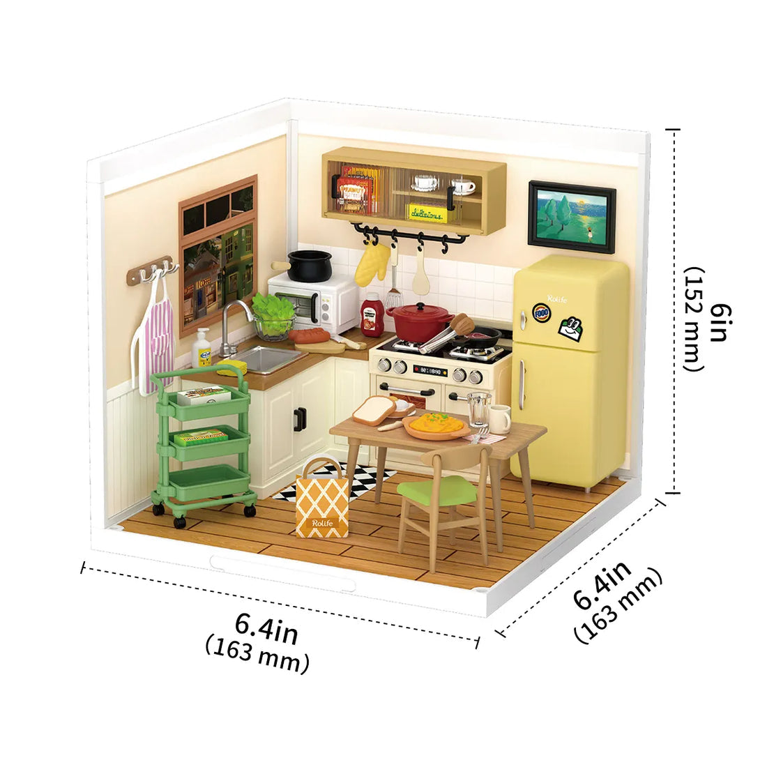 FancyNooks™ Miniature World - Morning Kitchen