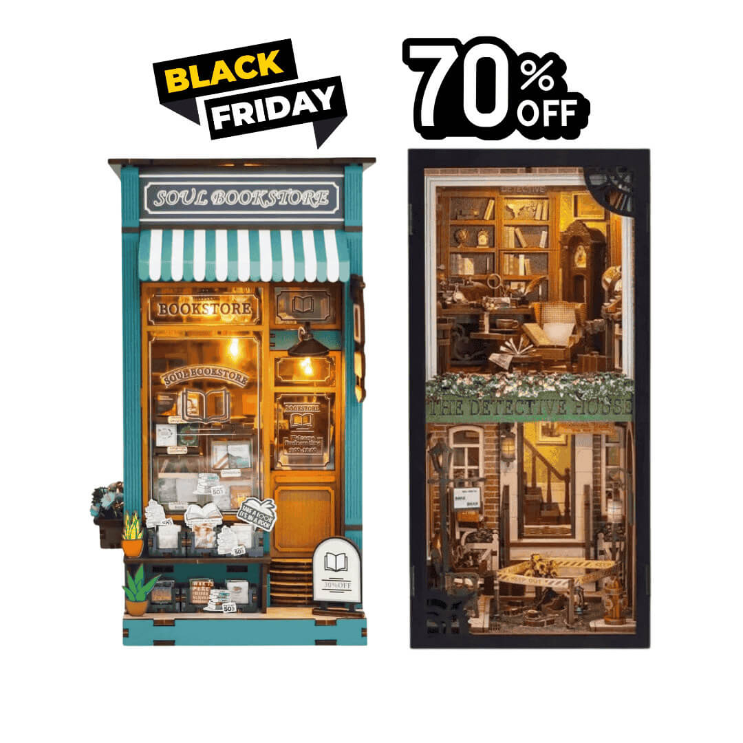 BLACK FRIDAY SOUL BOOKSTORE + DETECTIVE HOUSE (70% OFF)