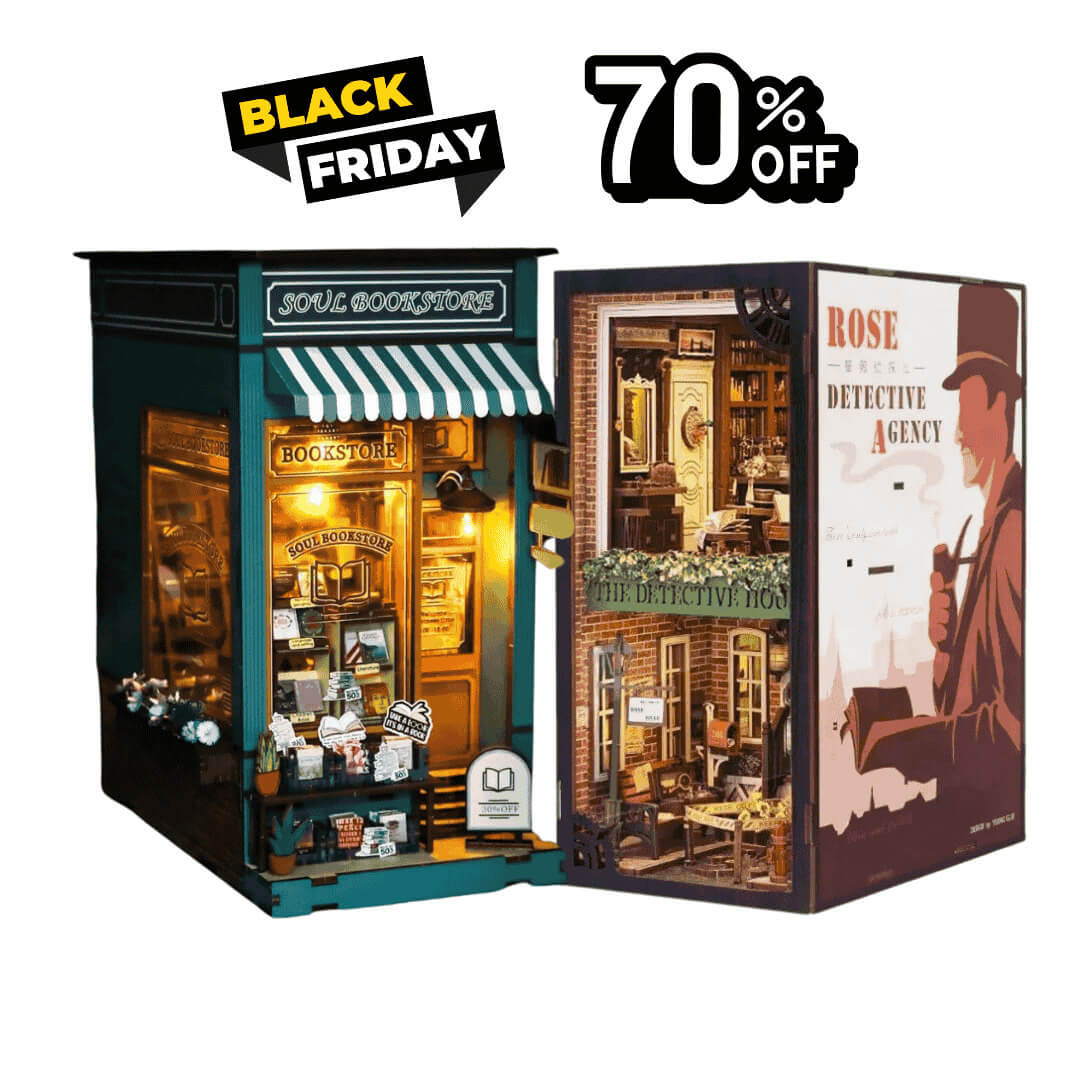 BLACK FRIDAY SOUL BOOKSTORE + DETECTIVE HOUSE (70% OFF)