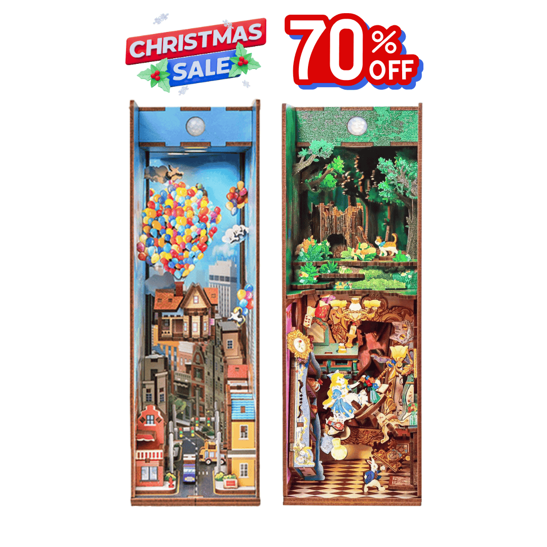 CHRISTMAS BALLOON HOUSE + ALICE (70% OFF)