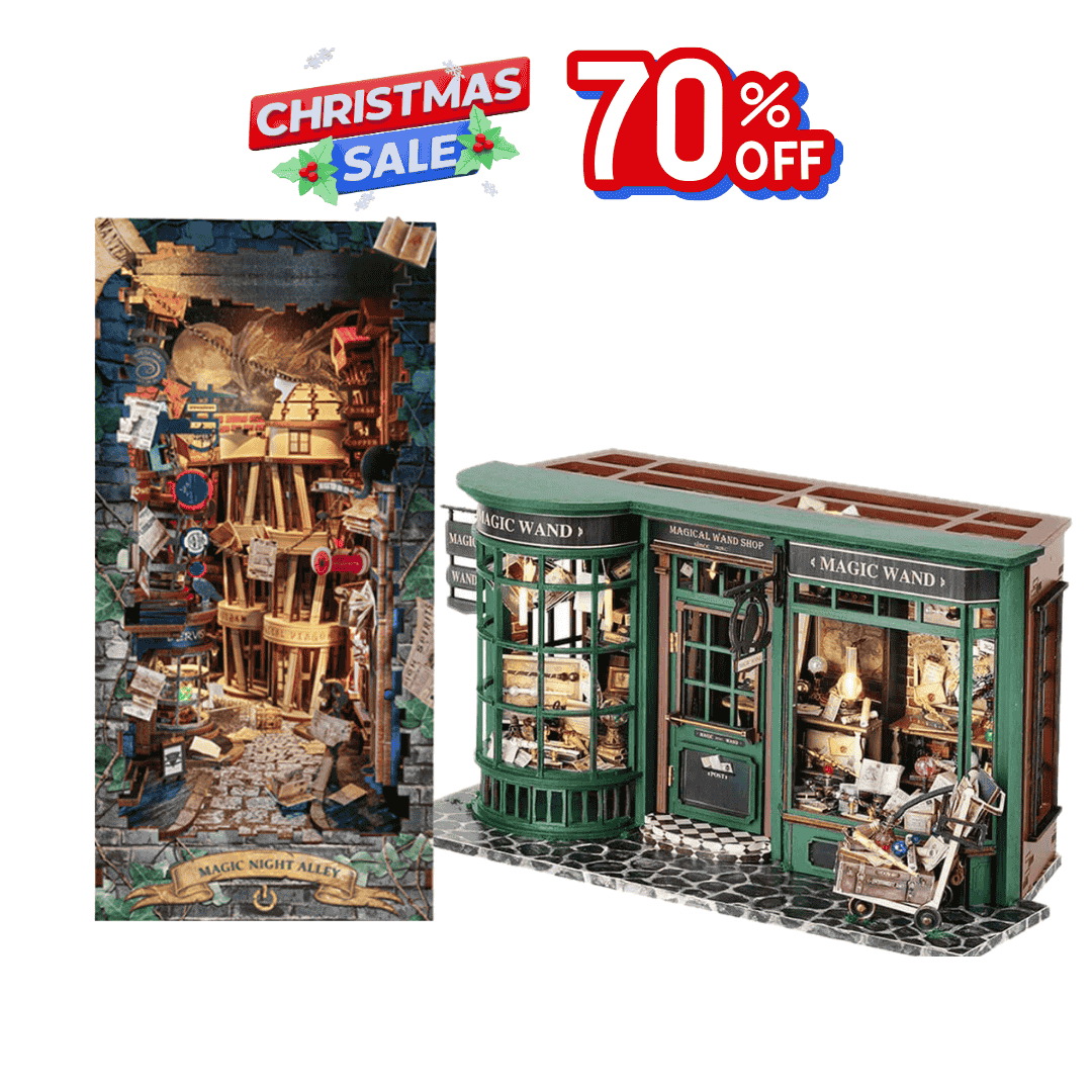 CHRISTMAS MAGIC LANE + MAGIC HOUSE (70% OFF)