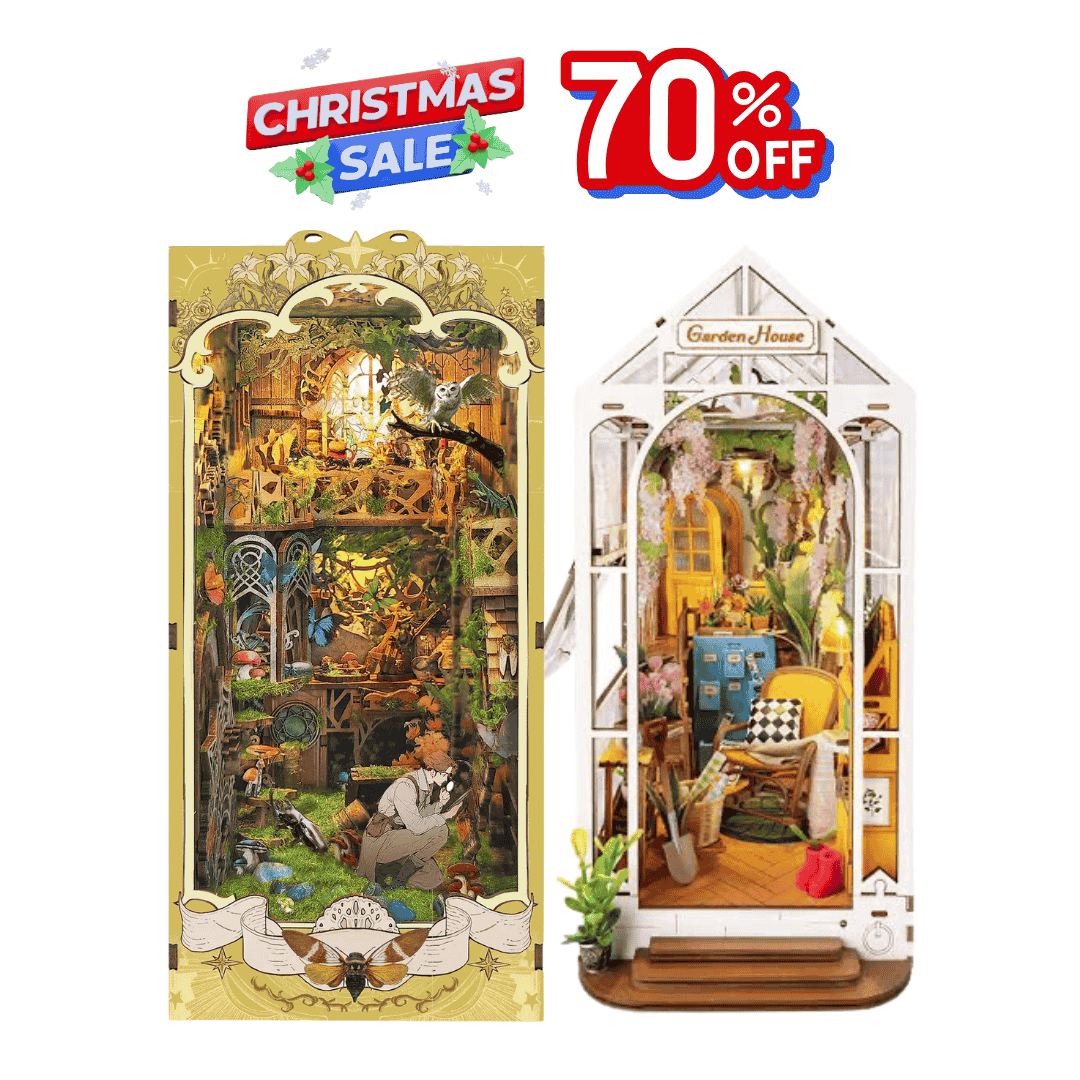 CHRISTMAS INSECT STORY + GARDEN HOUSE (70% OFF)